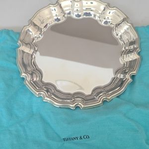 Tiffany & Co Sliverplated 7inch platter